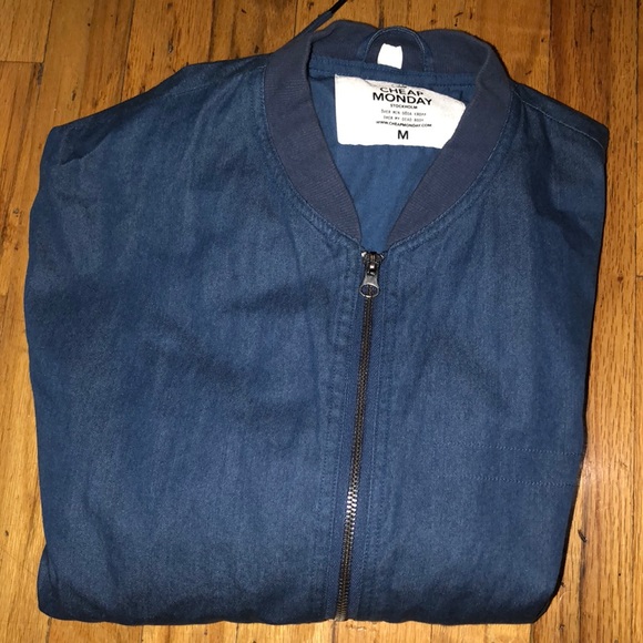 Vintage Cheap Monday Summertime Bomber Jacket - Picture 8 of 8